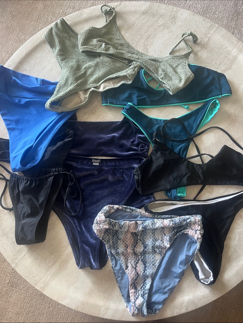 Mixed Women's Bikini Bottoms and Tops - Bundle